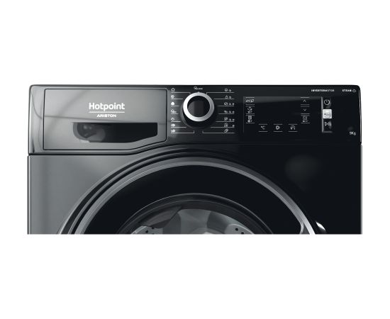 Hotpoint Ariston NLCD 948 BS A EU Veļas mazg. mašīna 9kg 1400rpm Melna