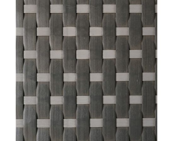 Лента для забора TENAX FLEXI 2,05x0,19 м (1000 г/м2) Темно-серый/Светло-серый + 2 шт. концевые зажимы