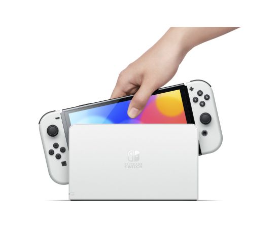 Nintendo Switch Oled White portable gaming console 17.8 cm (7") 64 GB Touchscreen Wi-Fi White Игровые приставки