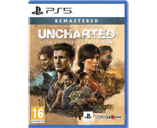 PS5 Uncharted Legacy of Thieves Collection Remastered Playstation 5 video spēle