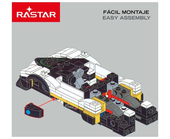 Konstruktors Rastar PAGANI ZONDA R 1:28 387 det. 6+ CB41295