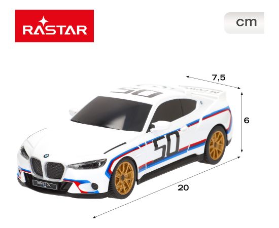 Rastar Radiovadāmā mašīna BMW 3.0 CLS 1:24 6 virz. , baterijas, 6+ CB41291