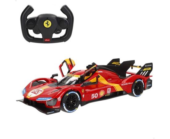 Rastar Radiovadāmā mašīna FERRARI 499P 1:14 6 virz., baterijas 6+ CB41288