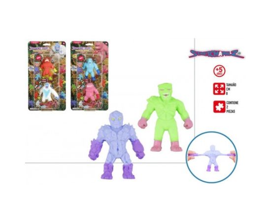 Elastīga figūriņa 8 cm Stretchapalz Monstri (2 gb.) dažādas CB39106