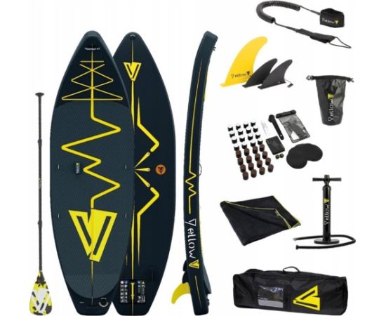 ExtraLink EXTRALINK DESKA SUP 380CM POMPOWANA ZESTAW + WIOSŁO SUP-1046