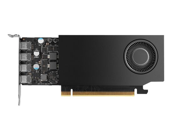HP NVIDIA Quadro RTX A400 4GB GDDR6 4x mini-DisplayPort GPU 2D CAD Graphics Video Card for HP Workstations - 50W low-profile single-slot
