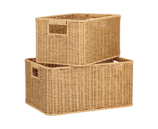 Basket BASILE 33x22xH17cm, natural