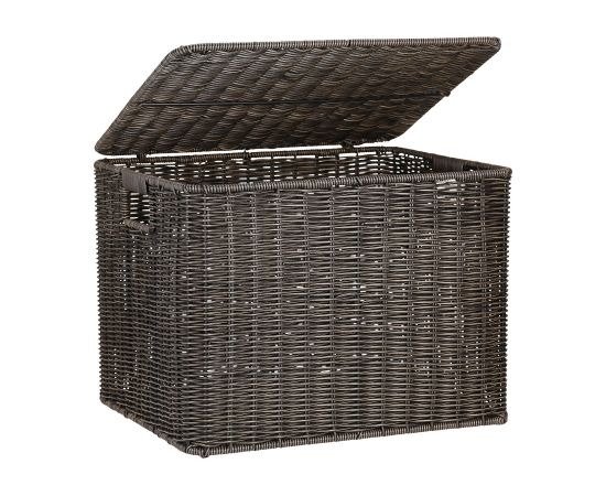 Basket BASILE 39x31xH29cm, dark