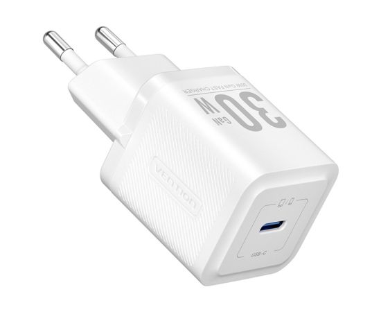 Vention FEZB0-EU USB-C GaN network charger (30W) (white)
