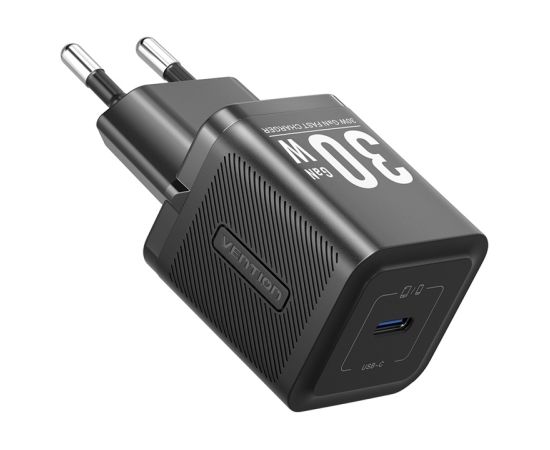 Vention FEZW0-EU USB-C GaN power charger (30W) (black)