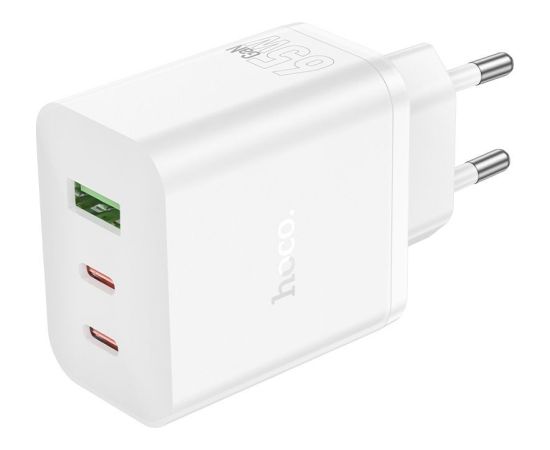 Hoco   N51 Scenery PD65W(2C1A) charger(EU) White