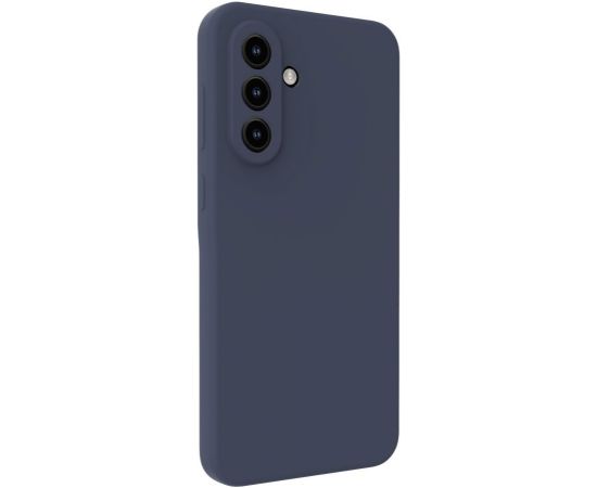 Evelatus Samsung  Galaxy A36 Premium Magnetic Soft Touch Silicone Case Dark Blue