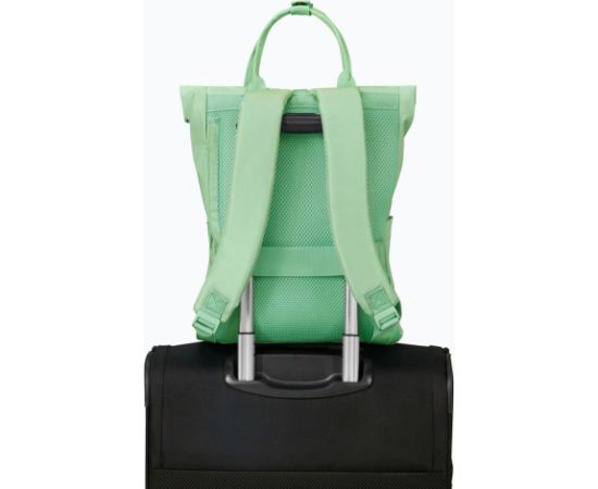 American Tourister Urban Groove Pastels Roll Top Backpack Pastel Green