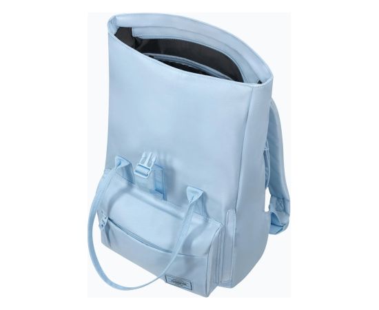 American Tourister Urban Groove Pastels Roll Top Mugursoma Pastel Blue