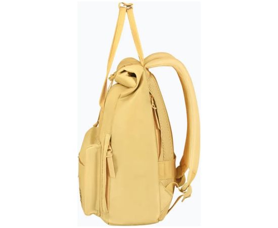 American Tourister Urban Groove Pastels Roll Top Backpack Pastel Yellow
