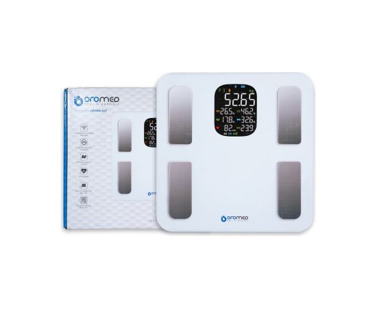 Waga łazienkowa ORO BLUETOOTH SMART WHITE OROMED