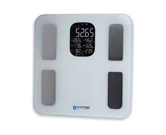 Waga łazienkowa ORO BLUETOOTH SMART WHITE OROMED