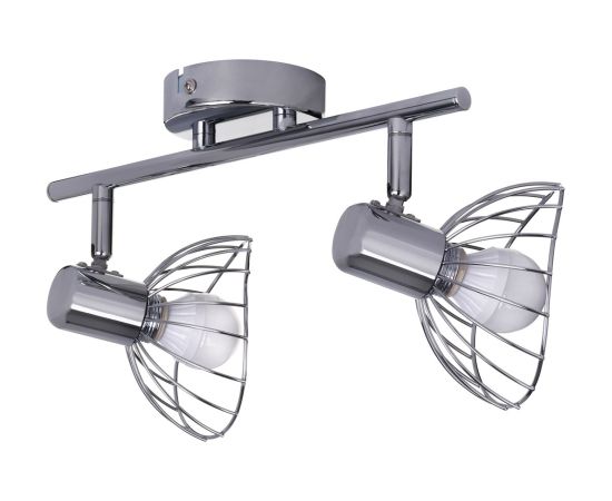 Activejet GIZEL double ceiling wall light strip chrome E14 wall lamp for living room