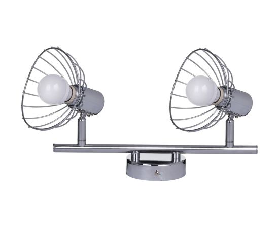 Activejet GIZEL double ceiling wall light strip chrome E14 wall lamp for living room