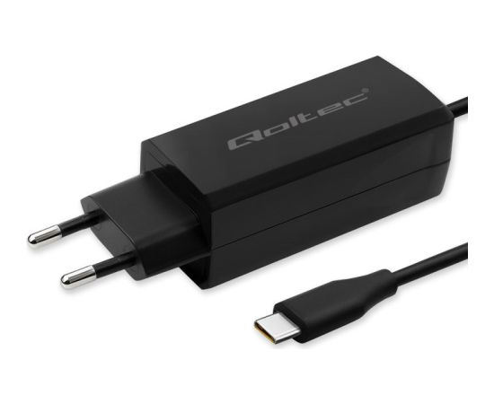 Qoltec 52420 90W GaN Super Fast Charger| 5-20V | 3-4.5A | USB-C 3.1