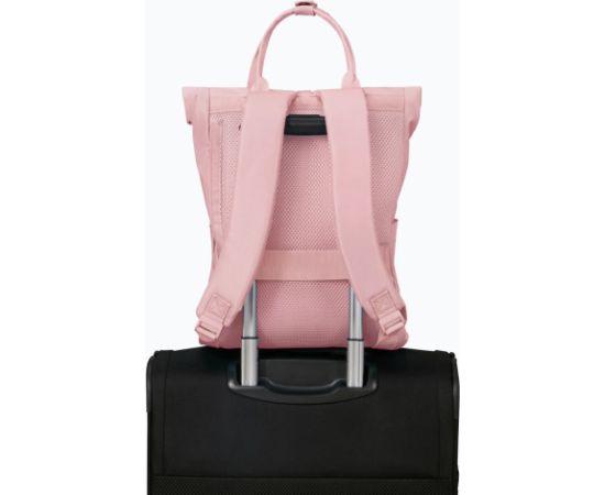 American Tourister Urban Groove Pastels Roll Top Mugursoma  Pastel Pink