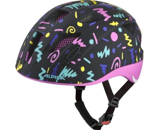 Kask rowerowy ALPINA XIMO FLASH BLACK-CONFETTI MATT 49-54 Велосипедные шлемы
