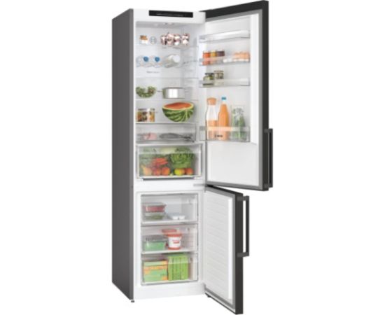Bosch Serie 4 KGN39VXBT fridge-freezer Freestanding 363 L B Black