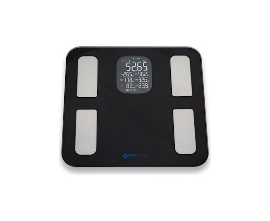 Waga łazienkowa ORO BLUETOOTH SMART BLACK OROMED