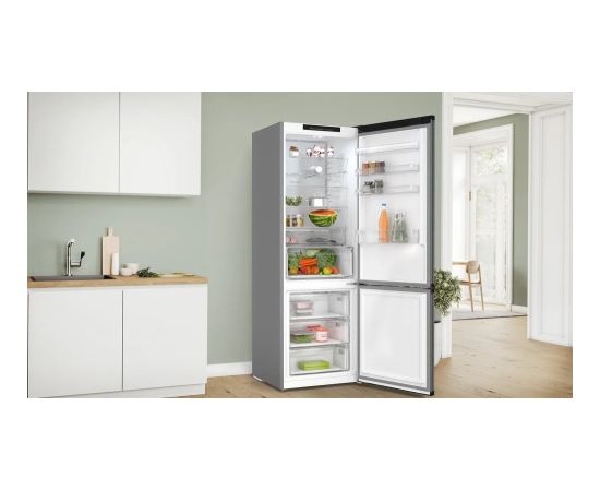 Bosch Serie 4 KGN49OCAF fridge-freezer Freestanding 311 L A Anthracite