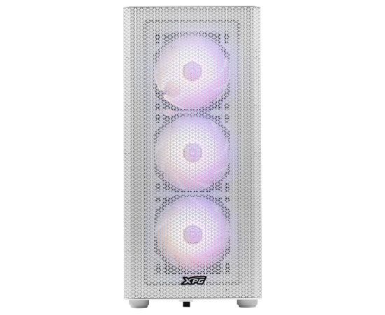A-data Case ADATA XPG VALOR MESH C MidiTower Case product features Transparent panel Not included ATX MicroATX MiniITX Colour White VALORMESHMT-WHCWW