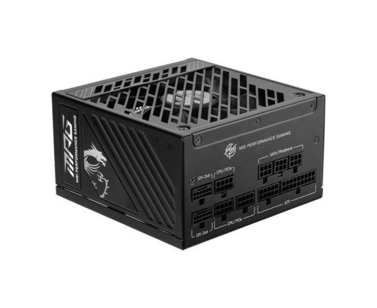 Power Supply MSI MPG A1250GS PCIE5 1250 Watts Efficiency 80 PLUS GOLD MPGA1250GSPCIE5