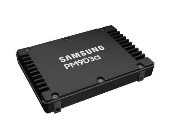 SSD SAMSUNG SSD series PM9D3A 1.92TB PCIe Gen5 NVMe Write speed 3500 MBytes/sec Read speed 12000 MBytes/sec Form Factor 2,5" MZWL61T9HFLT-00AW7