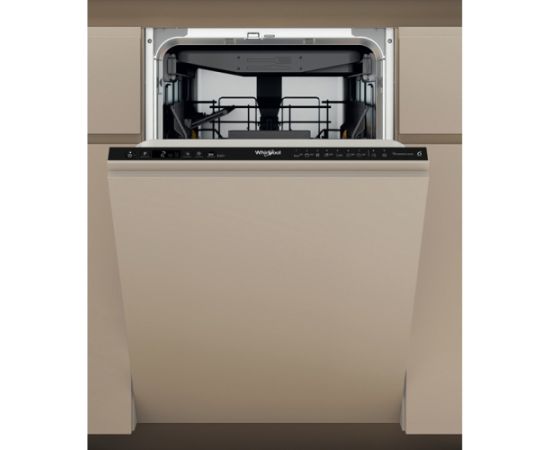 Whirlpool WH6IC11BS7LSA0 trauku mazg. mašīna, iebūvējama 45cm, SD