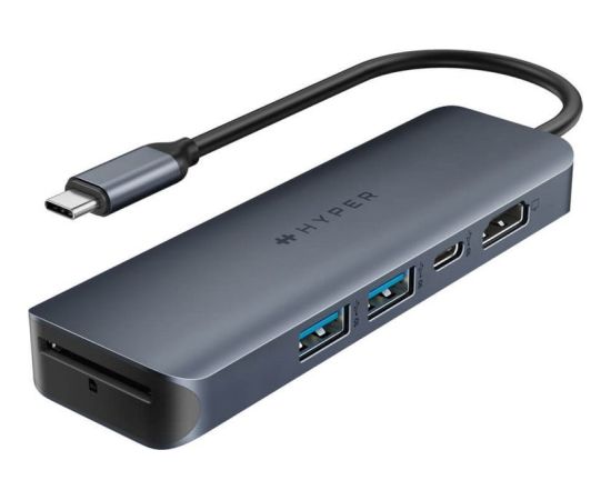 HUB USB HyperDrive Next 6-Port USB-C Hub HDMI/4K60Hz/SD/MAC/PC/Chromebook/