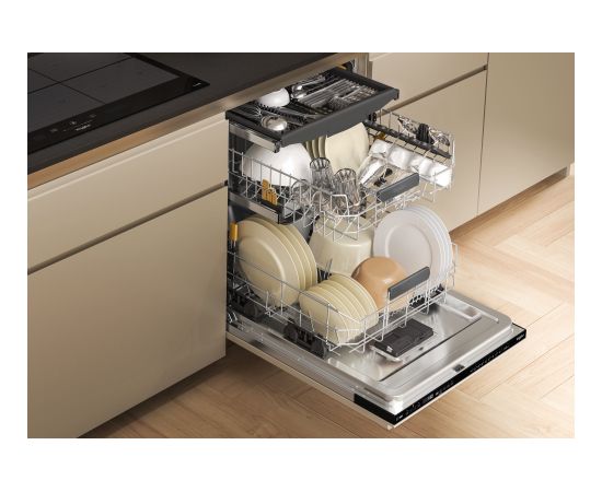 Whirlpool WH6IB16AM6T0 Trauku mazg. mašīna, iebūvējama 60cm