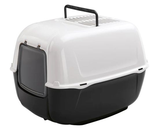 FERPLAST HOME PRIMA BLACK Kuweta - 39,5x52,5x38