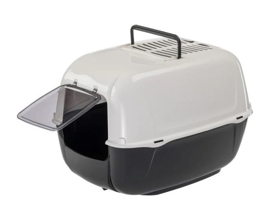 FERPLAST HOME PRIMA BLACK Kuweta - 39,5x52,5x38