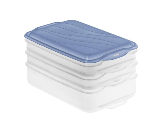 ROTHO Rondo Horizon blue - food storage container - 2 x 0,75l, 1 x 1,35l