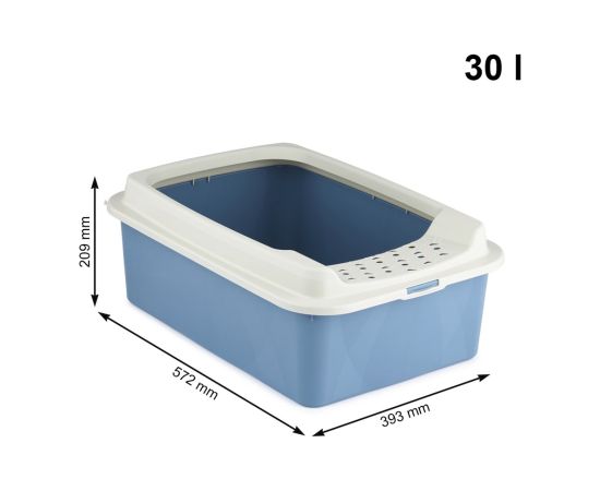 ROTHO Bonnie Eco Blue - cat litter box