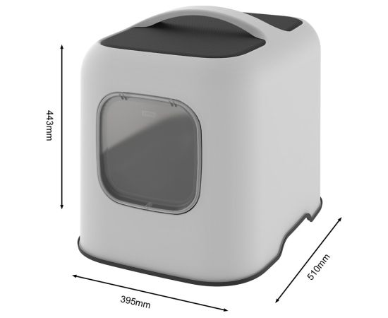 ROTHO Biala White - cat litter box