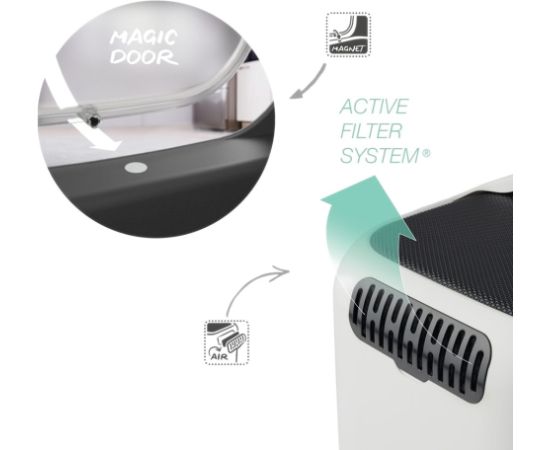 ROTHO Biala White - cat litter box
