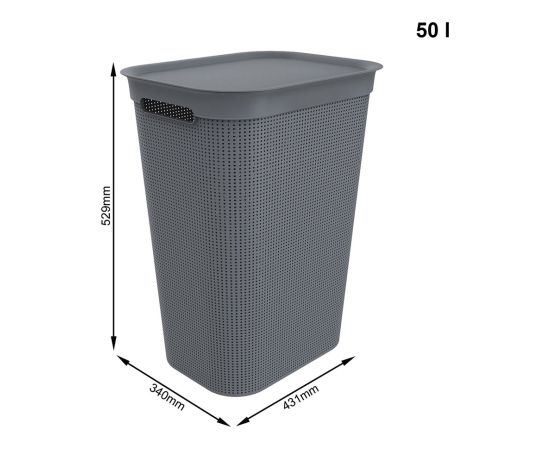 ROTHO Brisen  - laundry basket - 50l