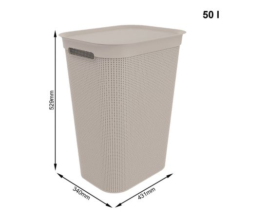 ROTHO Brisen  - laundry basket - 50l