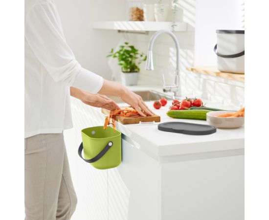 ROTHO Albula Lime - waste sorting container - 3,2l