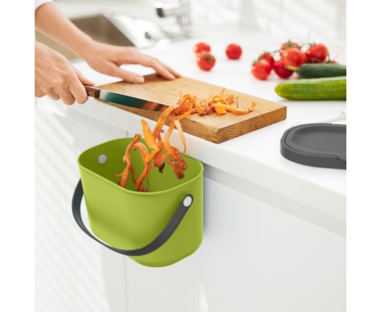 ROTHO Albula Lime - waste sorting container - 3,2l