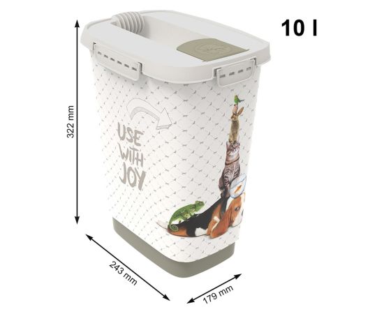 ROTHO Cody White - food container - 10l