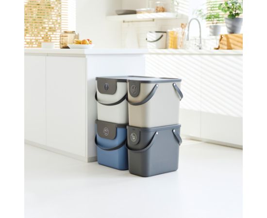 ROTHO Albula Blue - waste sorting container - 25l