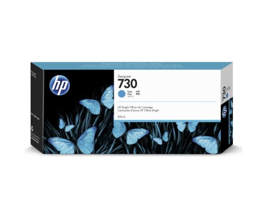 HP 730 (P2V68A) Ink Cartridge, Cyan