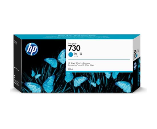 HP 730 (P2V68A) Ink Cartridge, Cyan
