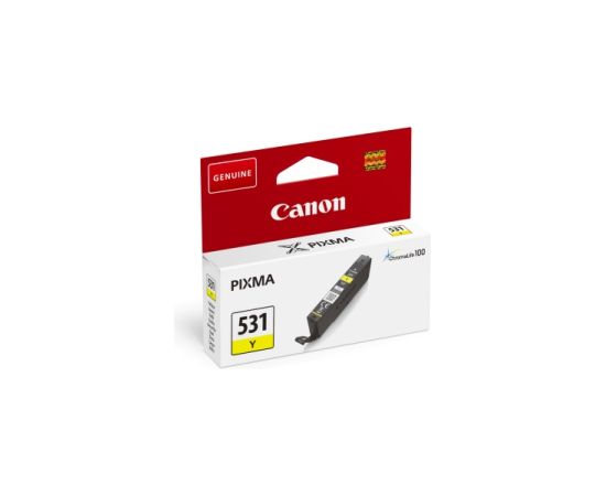Canon CLI-531Y (6121C001) Ink Cartridge, Yellow